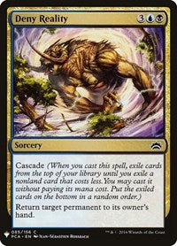 Deny Reality (PCA) (85) [The List Reprints]