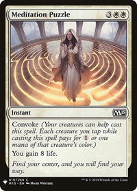 Meditation Puzzle (19) [The List Reprints]
