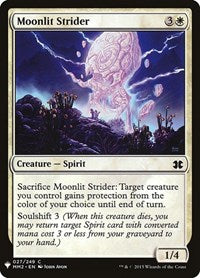 Moonlit Strider (27) [The List Reprints]