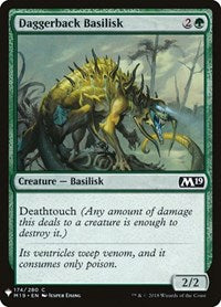 Daggerback Basilisk (174) [The List Reprints]