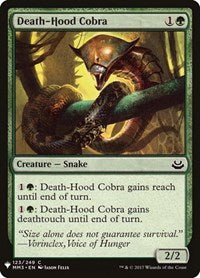 Death-Hood Cobra (123) [The List Reprints]