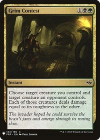 Grim Contest (153) [The List Reprints]