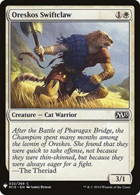 Oreskos Swiftclaw (22) [The List Reprints]