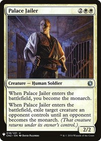 Palace Jailer (18) [The List Reprints]