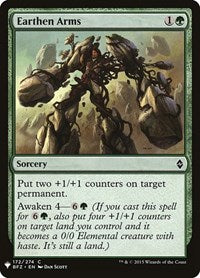 Earthen Arms (172) [The List Reprints]