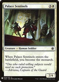 Palace Sentinels (19) [The List Reprints]