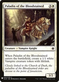 Paladin of the Bloodstained (25) [The List Reprints]