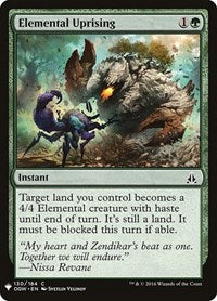 Elemental Uprising (130) [The List Reprints]