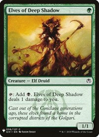 Elves of Deep Shadow (56) [The List Reprints]
