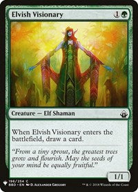 Elvish Visionary (196) [The List Reprints]