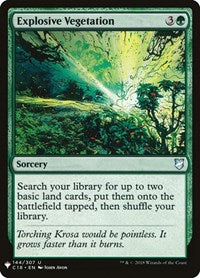 Explosive Vegetation (144) [The List Reprints]