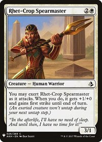 Rhet-Crop Spearmaster (26) [The List Reprints]