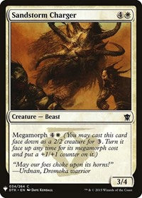 Sandstorm Charger (34) [The List Reprints]