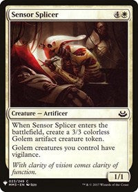 Sensor Splicer (23) [The List Reprints]
