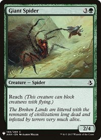 Giant Spider (166) [The List Reprints]