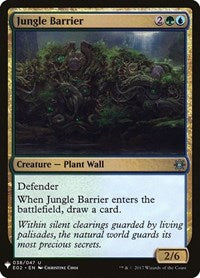 Jungle Barrier (38) [The List Reprints]