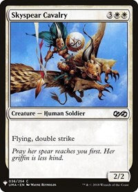 Skyspear Cavalry (36) [The List Reprints]