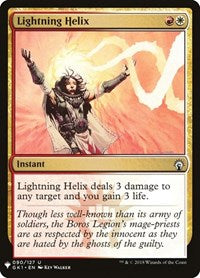 Lightning Helix (90) [The List Reprints]