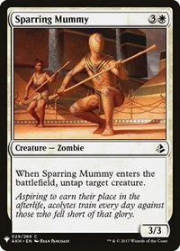 Sparring Mummy (29) [The List Reprints]
