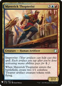 Maverick Thopterist (C18) (185) [The List Reprints]