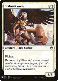 Stalwart Aven (32) [The List Reprints]