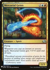 Mercurial Geists (186) [The List Reprints]