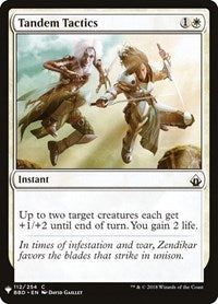 Tandem Tactics (112) [The List Reprints]