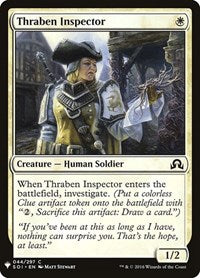 Thraben Inspector (44) [The List Reprints]