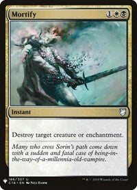 Mortify (C18) (186) [The List Reprints]