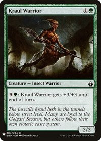 Kraul Warrior (204) [The List Reprints]