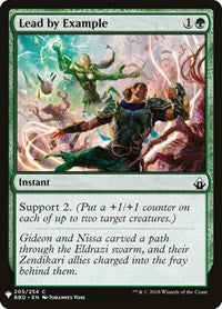 Lead by Example (205) [The List Reprints]