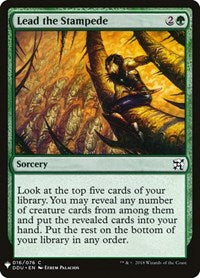 Lead the Stampede (16) [The List Reprints]