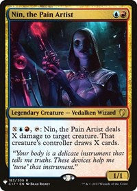 Nin, the Pain Artist (183/309) [The List Reprints]