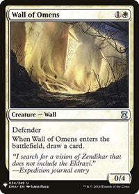 Wall of Omens (EMA) (34) [The List Reprints]