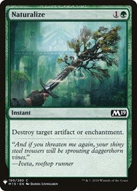 Naturalize (190) [The List Reprints]