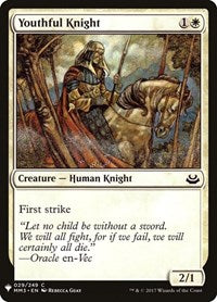 Youthful Knight (29) [The List Reprints]
