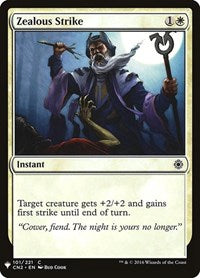 Zealous Strike (101) [The List Reprints]
