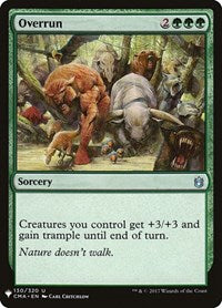 Overrun (130) [The List Reprints]
