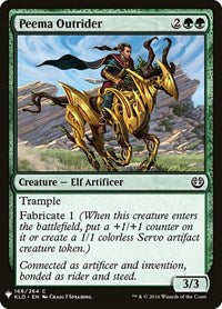 Peema Outrider (166) [The List Reprints]