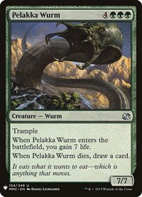 Pelakka Wurm (154) [The List Reprints]