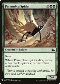 Penumbra Spider (131) [The List Reprints]