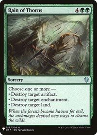Rain of Thorns (156) [The List Reprints]