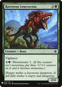 Ravenous Leucrocota (192) [The List Reprints]