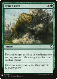 Relic Crush (142) [The List Reprints]