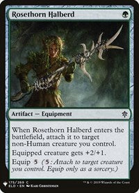 Rosethorn Halberd (175) [The List Reprints]
