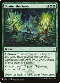 Scatter the Seeds (106) [The List Reprints]