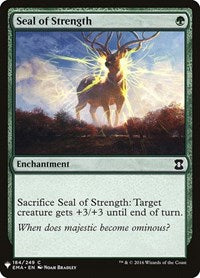 Seal of Strength (184) [The List Reprints]