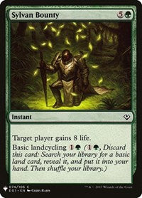 Sylvan Bounty (74) [The List Reprints]