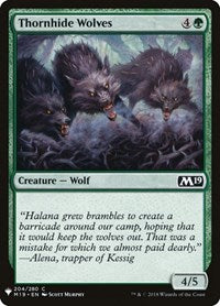 Thornhide Wolves (204) [The List Reprints]