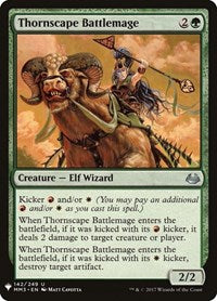 Thornscape Battlemage (142) [The List Reprints]